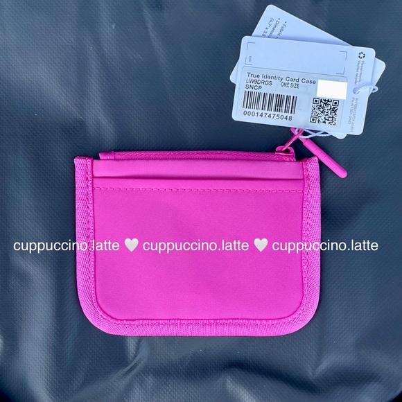 🩷NWT🩷Lululemon True Identity Wallet - Sonic Pink - Picture 2 of 8